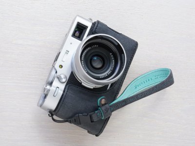 Photo3: Leather Camera Body Suit [for FUJIFILM X100VI]