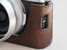 Photo4: Leather Camera Body Suit [for FUJIFILM X100VI] (4)