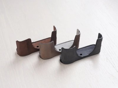 Photo1: Leather Camera Body Suit [for FUJIFILM X100VI]