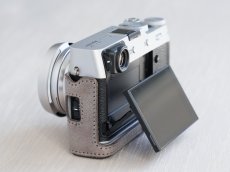 Photo8: Leather Camera Body Suit [for FUJIFILM X100VI] (8)