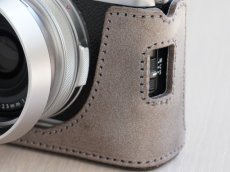 Photo6: Leather Camera Body Suit [for FUJIFILM X100VI] (6)