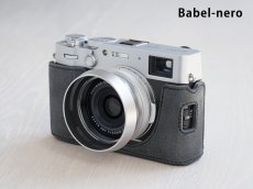 Photo1: Leather Camera Body Suit [for FUJIFILM X100VI] (1)