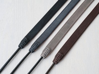 Photo1: Leather Camera Strap [SLING SHOT]