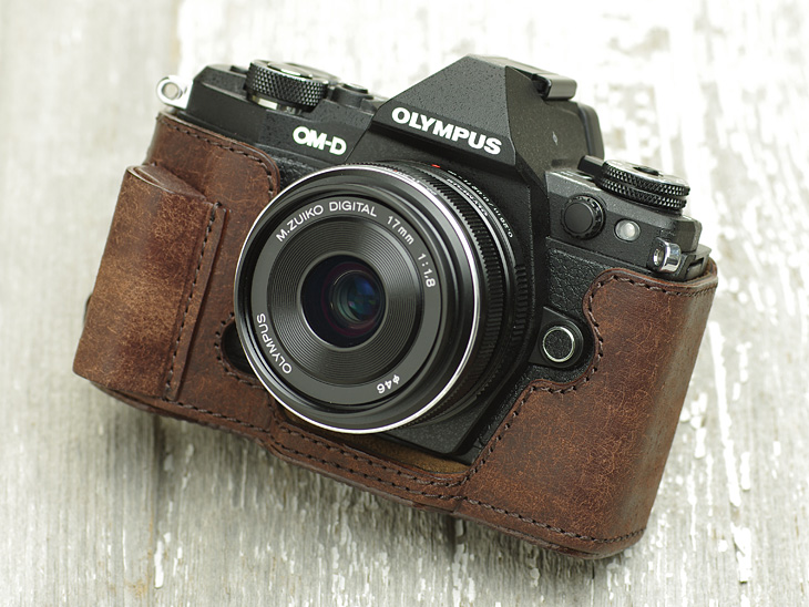 Leather Camera Body Suit [for OLYMPUS OM-D E-M5 MarkII]